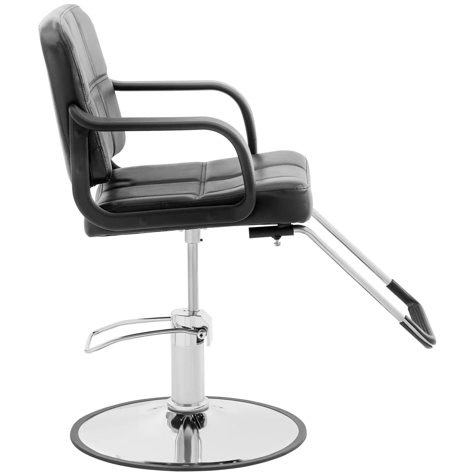 parturi tuoli - jalkatuki - 50 - 64 cm - 170 kg - musta