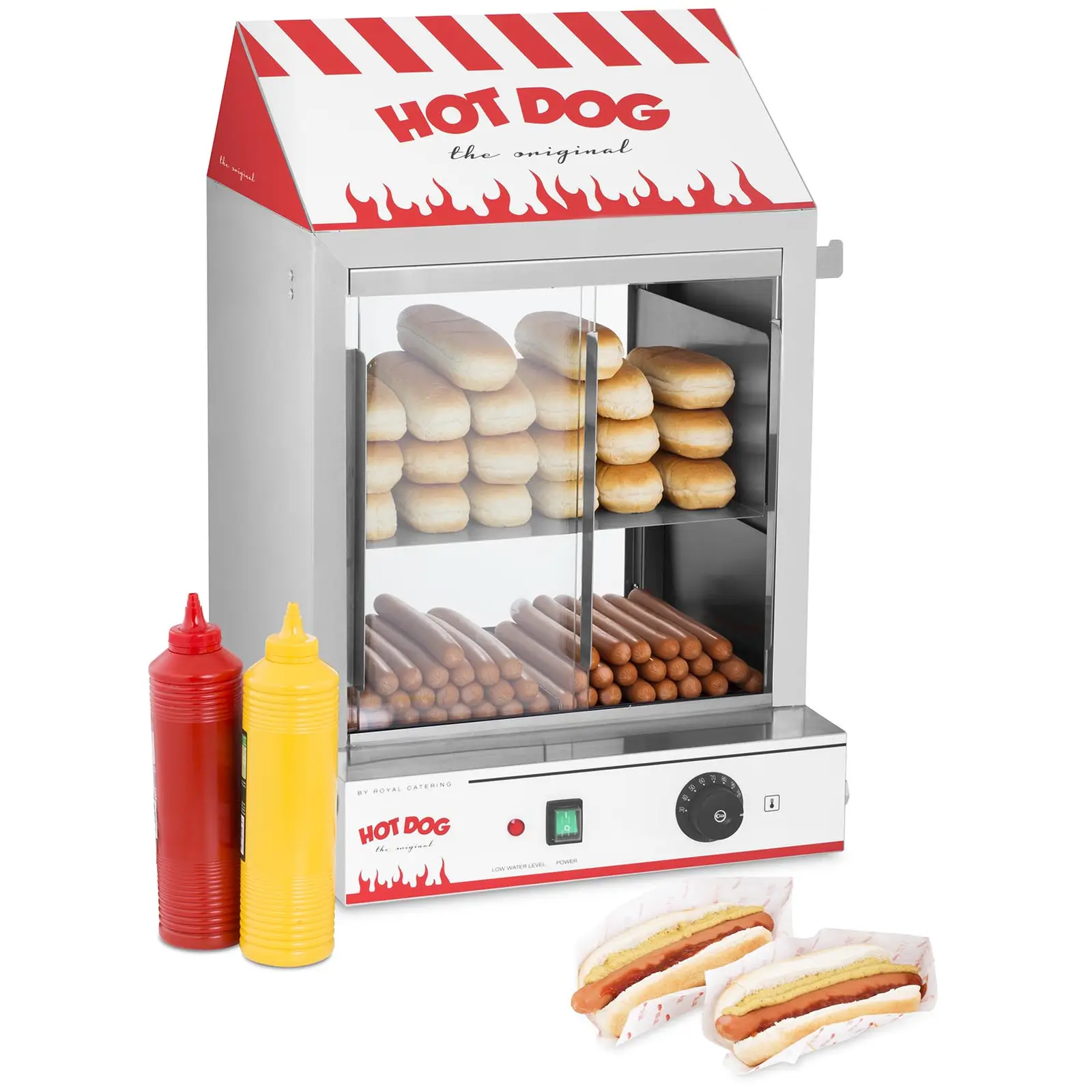 Hot-dog-vitriini - 2.000 W