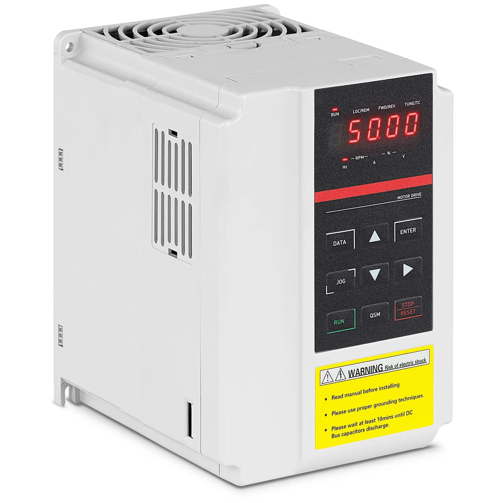Taajuusmuuttaja - 0,75 kW / 1 hv - 380 V - 50 - 60 Hz - LED