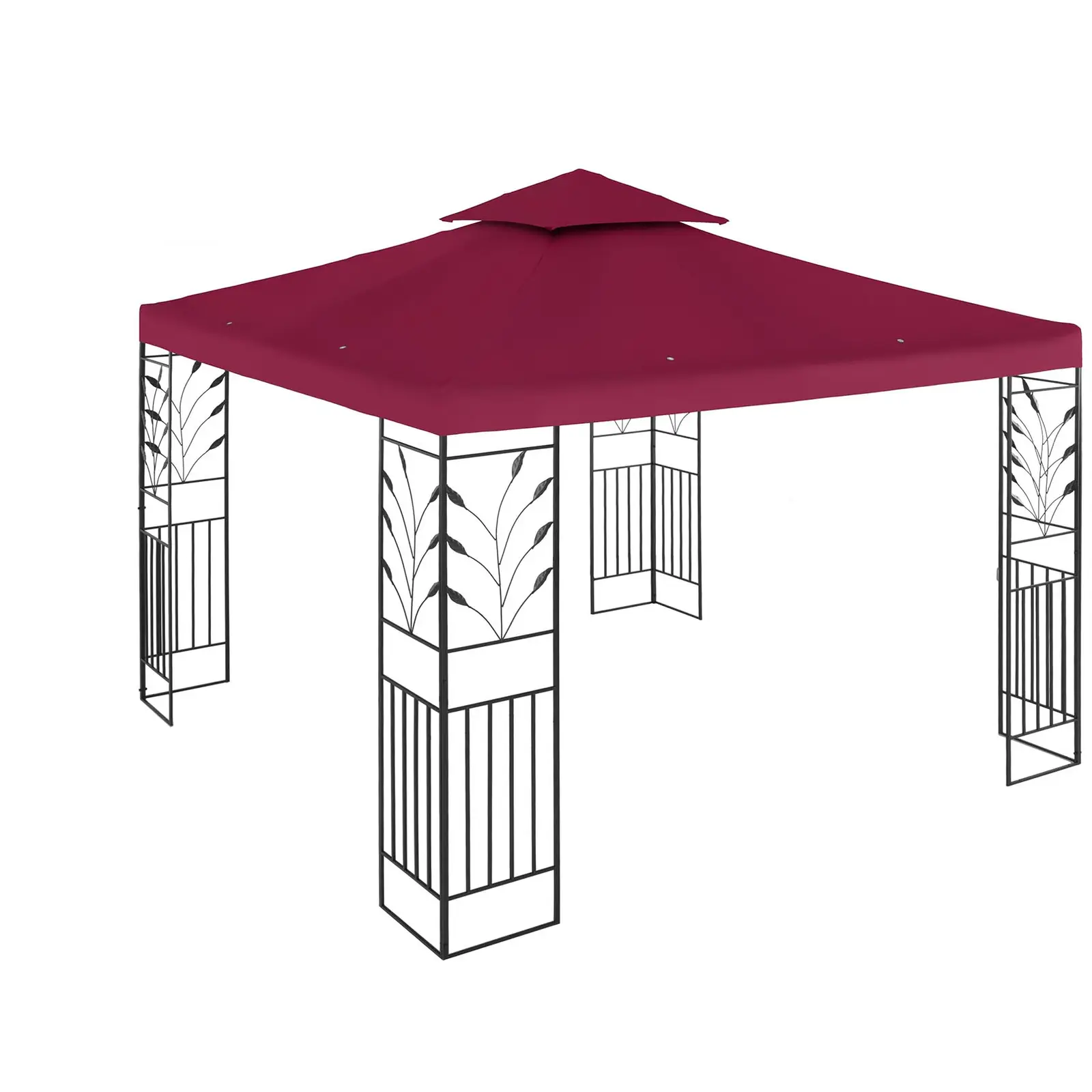 Paviljonki - 3 x 3 m - 180 g/m² - viininpunainen