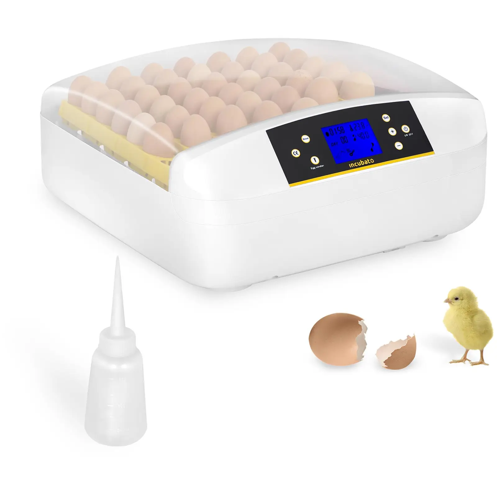 Hautomakone - 56 munaa - sis. kostuttimen - täysautomaattinen
