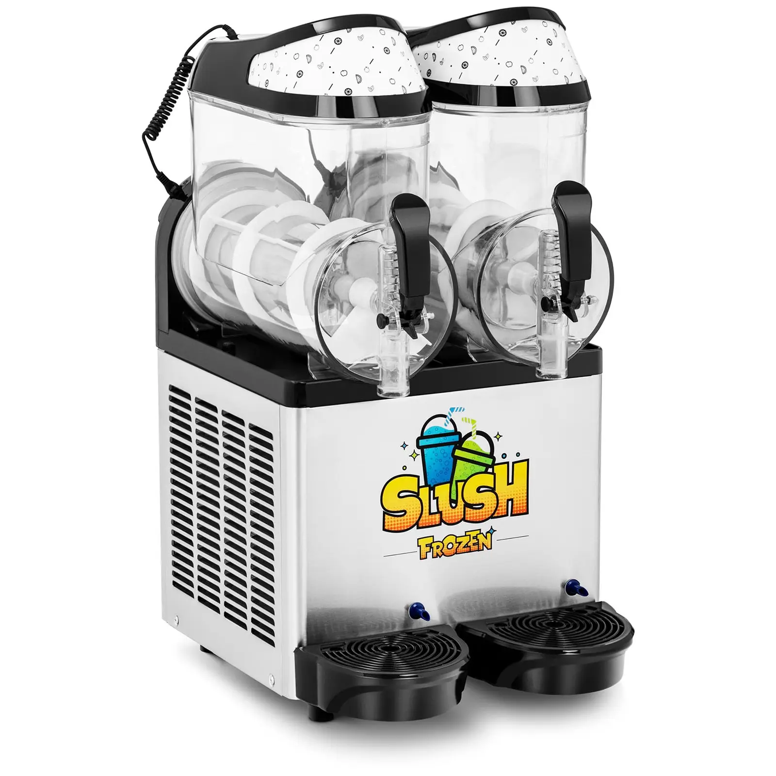 Slush-kone - 2 x 10 litraa - LED
