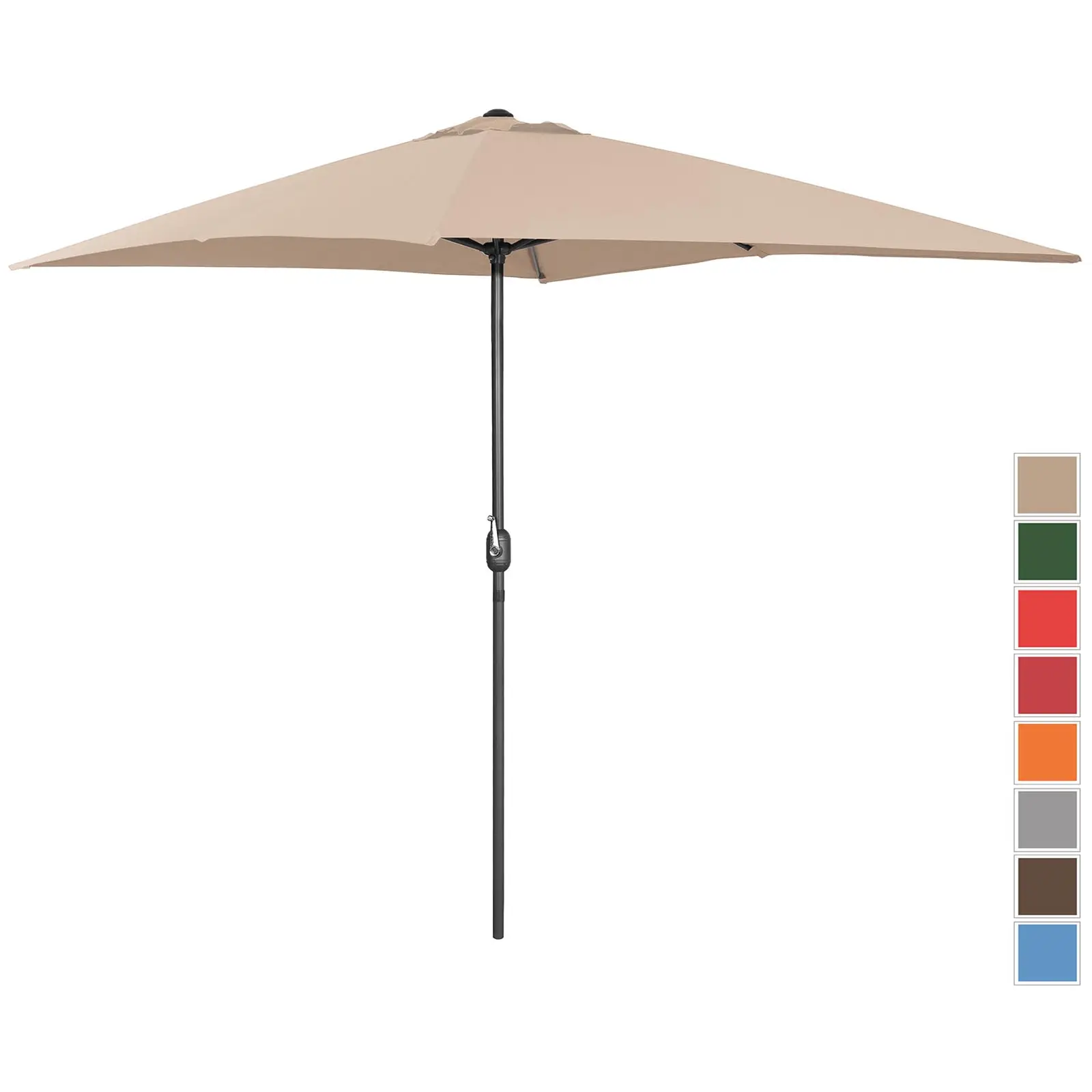 Aurinkovarjo - suuri - kermanvärinen - suorakulmainen - 200 x 300 cm