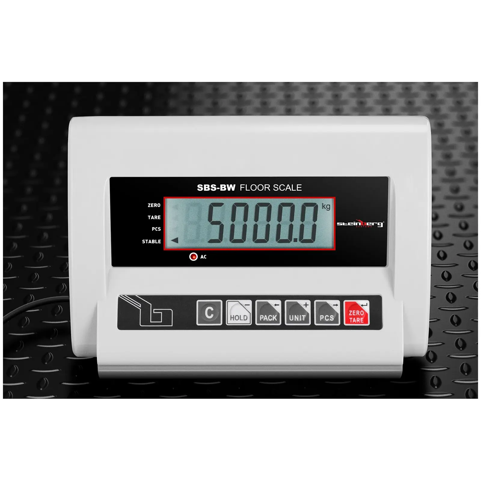 Lattiavaaka ECO - 5 000 kg / 2 kg - LCD