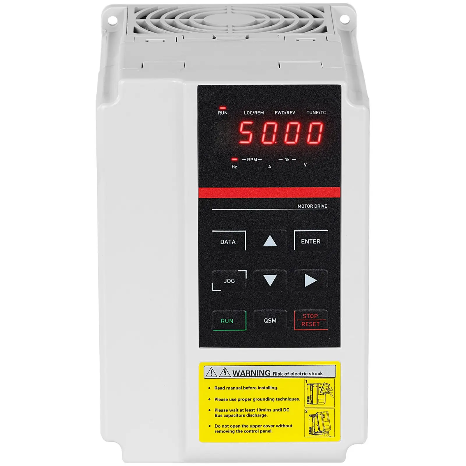 Taajuusmuuttaja - 0,75 kW / 1 hv - 380 V - 50 - 60 Hz - LED